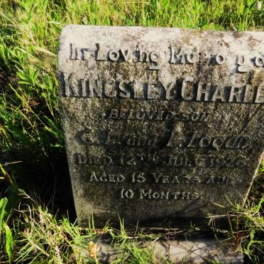 LOGAN Kingsley Charles -1926