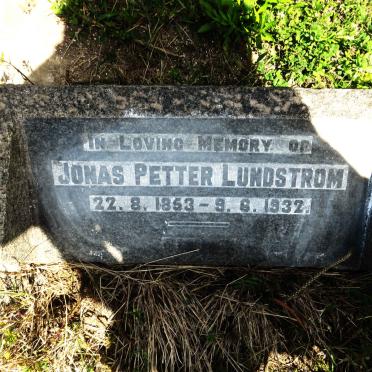 LUNDSTROM Jonas Petter 1853-1932
