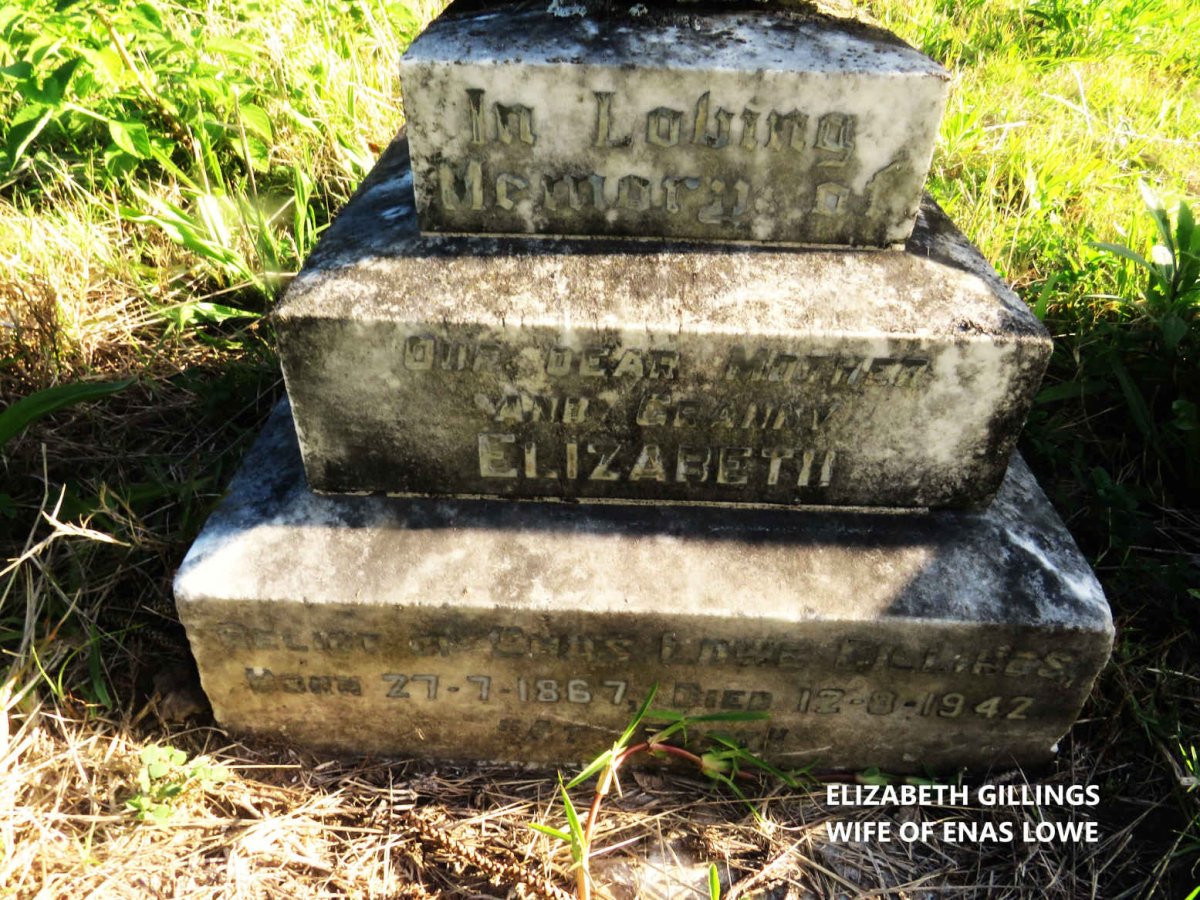 LOWE Elizabeth nee GILLINGS 1867-1942