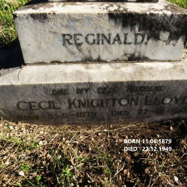 LLOYD Cecil Knighton 1879-1949 :: Reginald _2