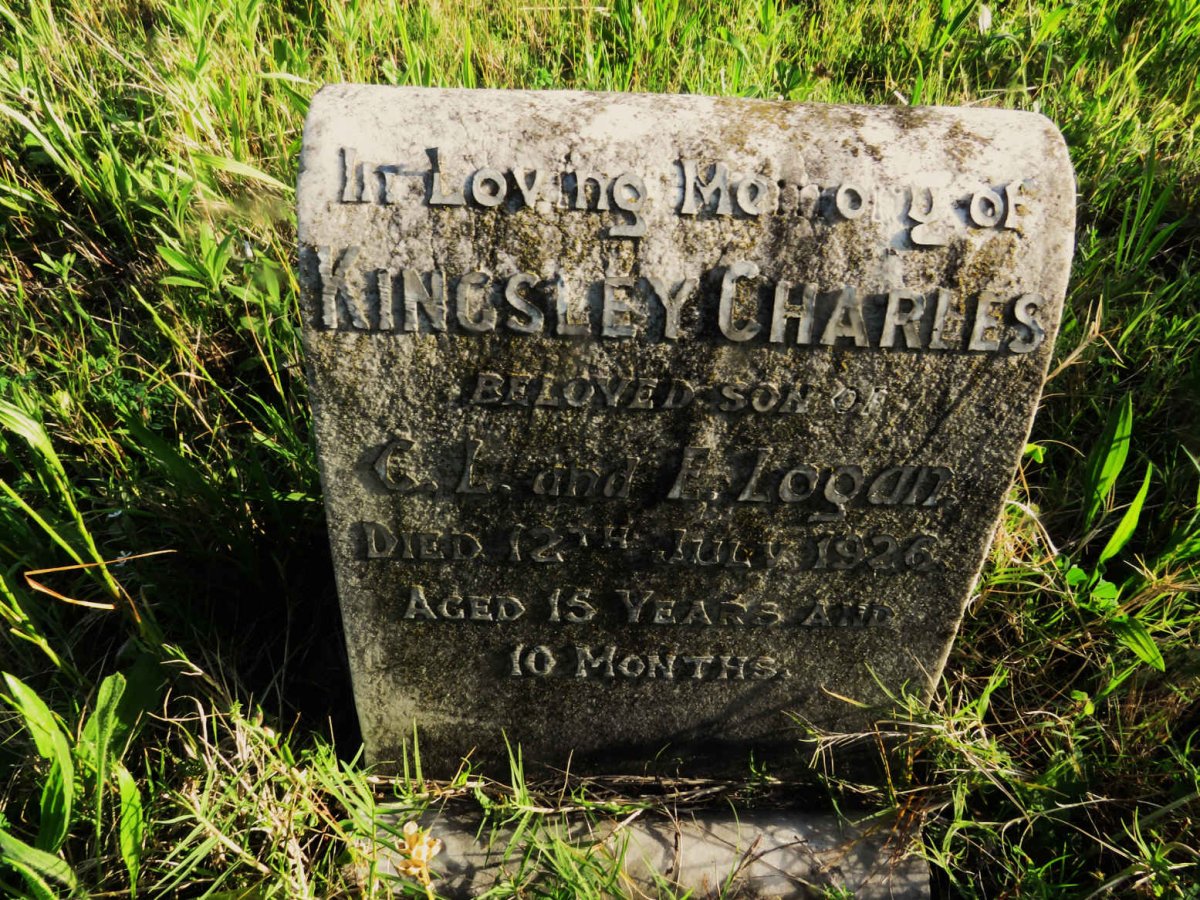 LOGAN Kingsley Charles -1926