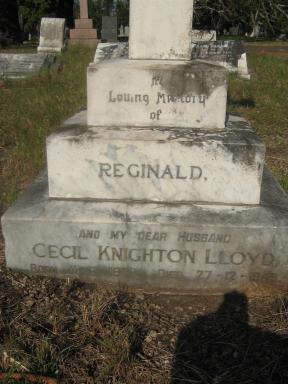LLOYD Cecil Knighton 1879-1949 :: Reginald _1