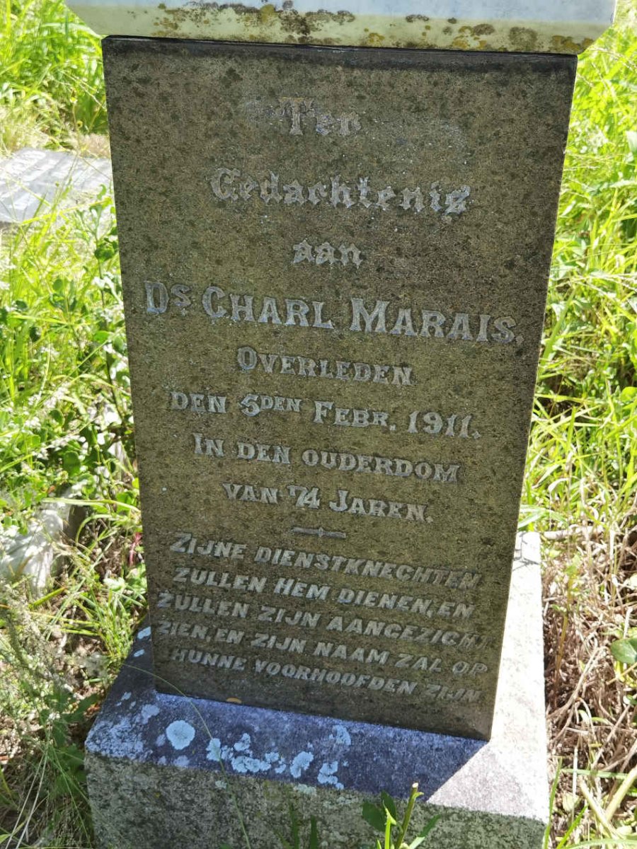 MARAIS Charl -1911