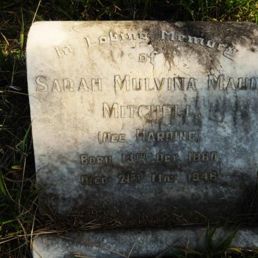 MITCHELL Sarah Mulvina Maud nee HARDING 1880-1946