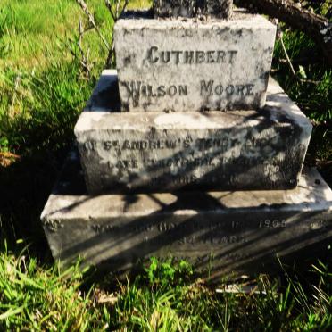MOORE Cuthbert Wilson -1905