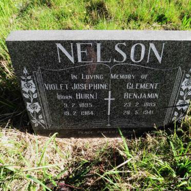 NELSON Clement Benjamin 1889-1941 & Violet Josephine HURN 1895-1984