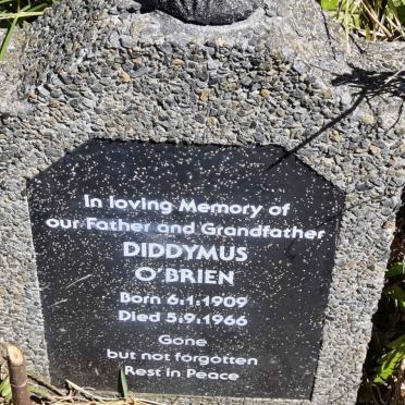 O'BRIEN Diddymus 1909-1966