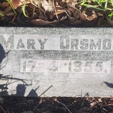 ORSMOND Mary -1955