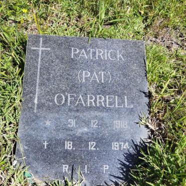 O'FARRELL Patrick 1918-1974