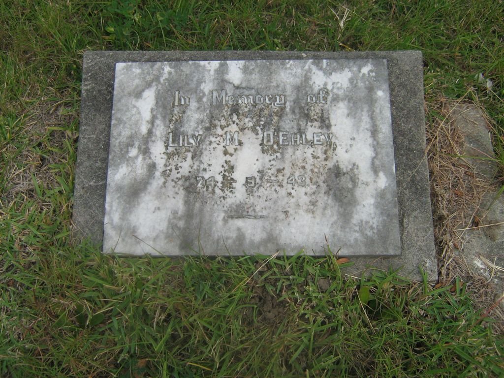 O'EHLEY Lily M. -1943