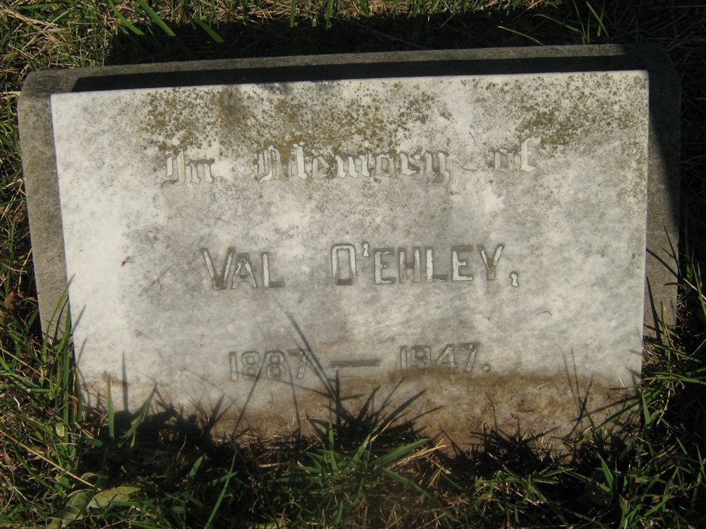 O'EHLEY Val 1887-1947