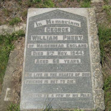 PHEBY George William -1944