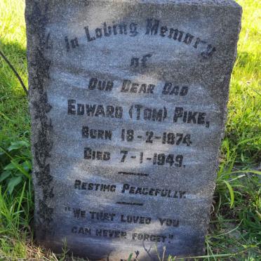 PIKE Edward 1874-1949