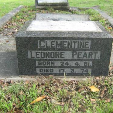 PEART Clementine Leonore 1881-1974