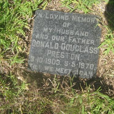 PRESTON Donald Douglass 1903-1970