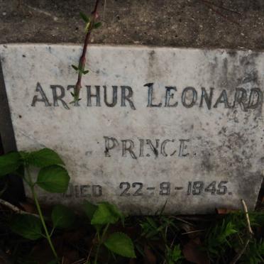 PRINCE Arthur Leonard -1945