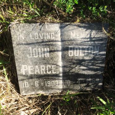 PEARCE John Bolton 1903-1969