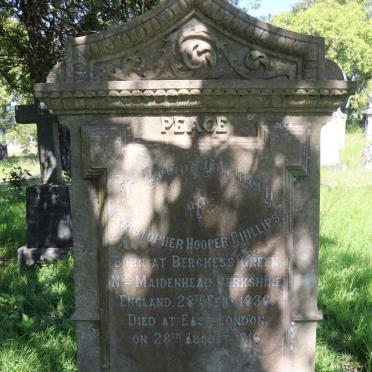 PHILLIPS Christopher Hooper 1836-1916