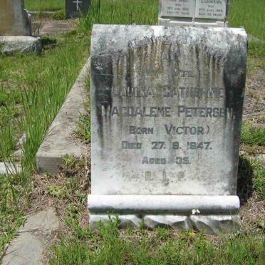PETERSEN Louisa Catherine Magdalene  nee VICTOR -1947