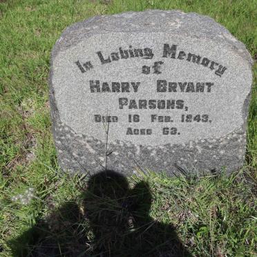 PARSONS Harry Bryant -1943