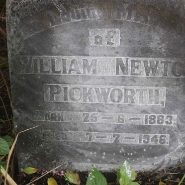 PICKWORTH William Newton 1883-1946