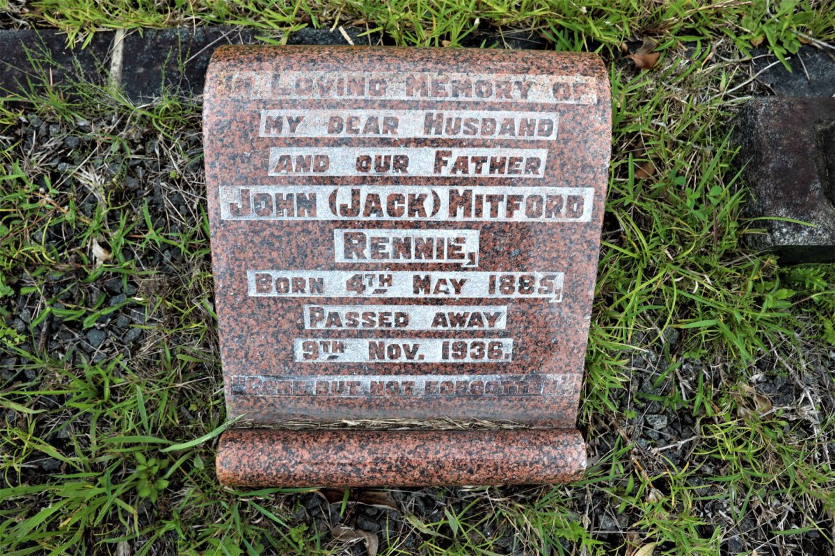RENNIE John Mitford 1885-1936