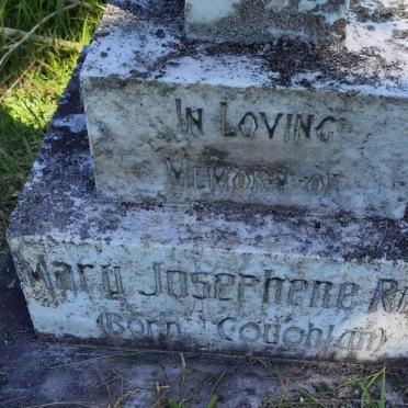 RUDD Mary Josephene nee COUGHLAN