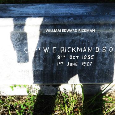 RICKMAN William Edward 1855-1927 _1