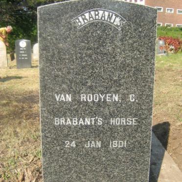 ROOYEN C., van -1901