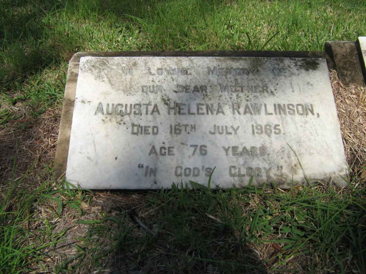 RAWLINSON Augusta Helena -1965