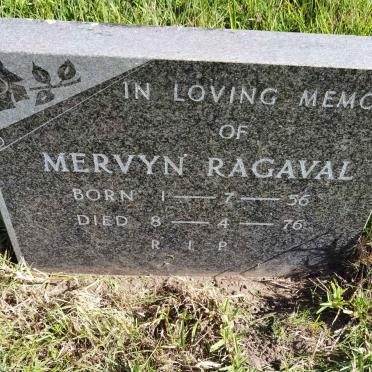 RAGAVAL Mervyn 1956-1976