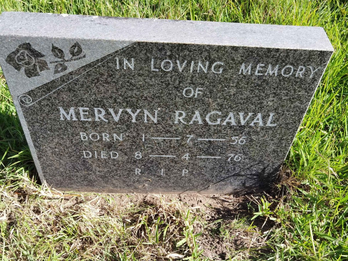 RAGAVAL Mervyn 1956-1976