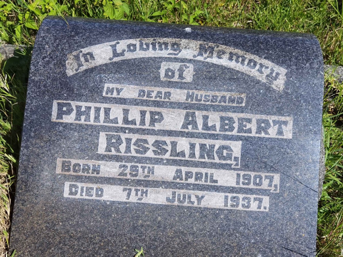 RISSLING Phillip Albert 1907-1937