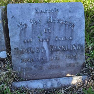 RISSLING August 1869-1937
