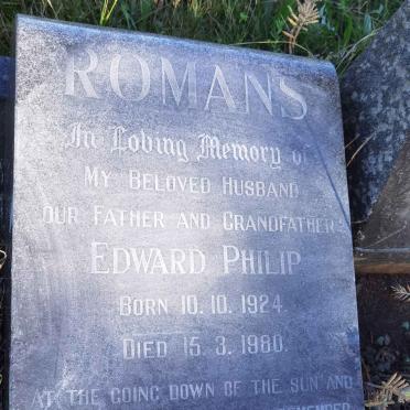 ROMANS Edward Philip 1924-1980
