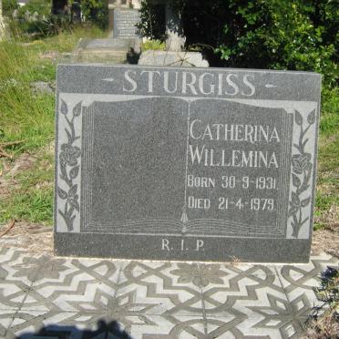 STURGISS Catherina Willemina 1931-1979
