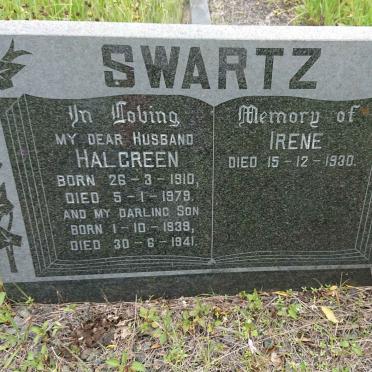 SWARTZ Halgreen 1910-1979 & Irene -1930 :: SWARTZ Halgreen 1939-1941