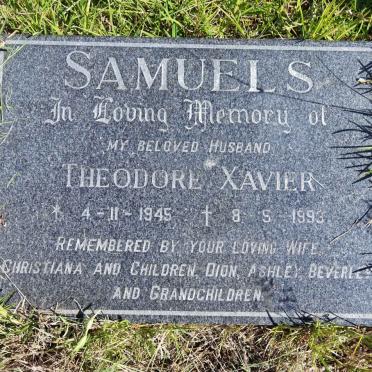 SAMUELS Theodore Xavier 1945-1993