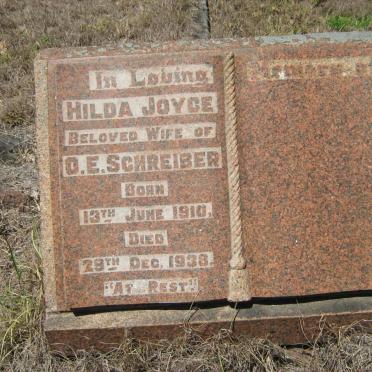 SCHREIBER Hilda Joyce 1910-1938