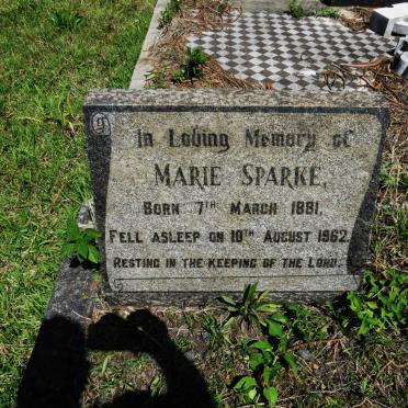SPARKE Marie 1881-1962