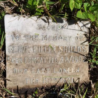SHIELDS Olive Eileen 1892-1921