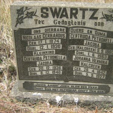 SWARTZ :: HALGREEN 