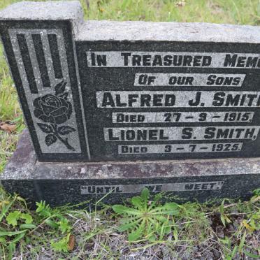 SMITH Alfred J. -1915 :: SMITH Lionel S. -1925