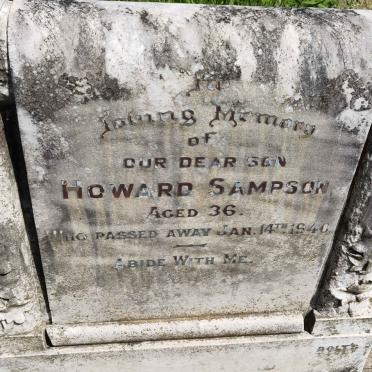 SAMPSON Howard -1940