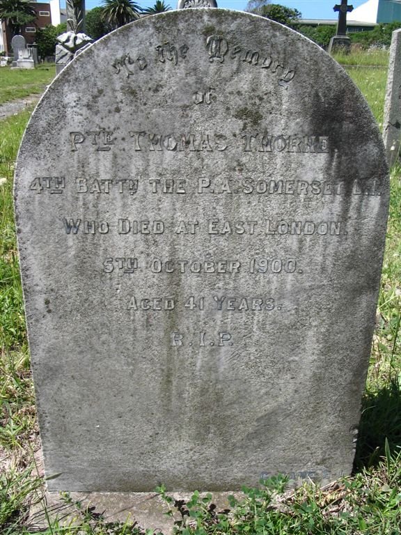 THORNE Thomas -1900