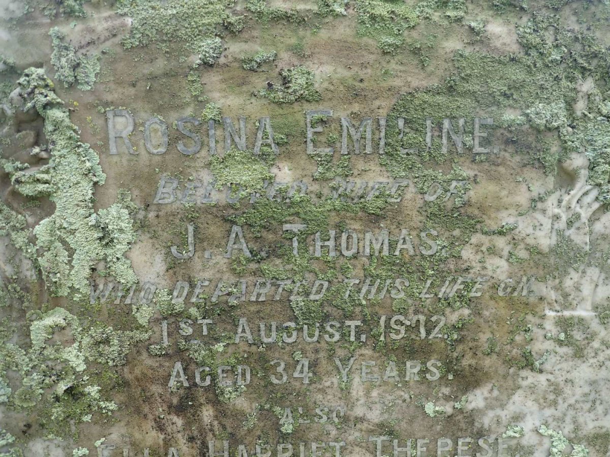 THOMAS Rosina Emiline -1902