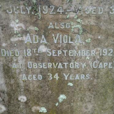 THOMAS Ella Harriet Theresa -1905 :: THOMAS Magdalene Amelia -1924 :: THOMAS Ada Viola -1925