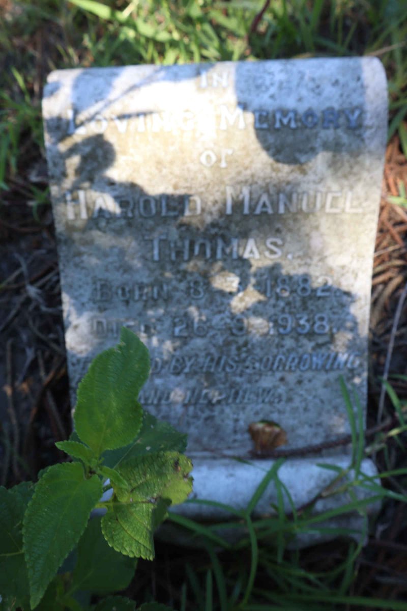 THOMAS Harold Manuel 1882-1938