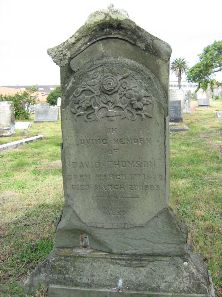 THOMSON David 1822-1883