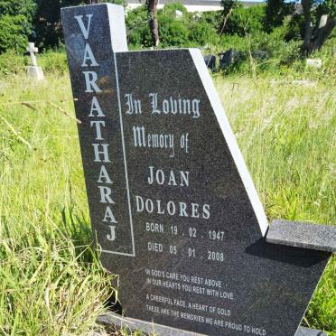 VARATHARAJ Joan Dolores 1947-2008